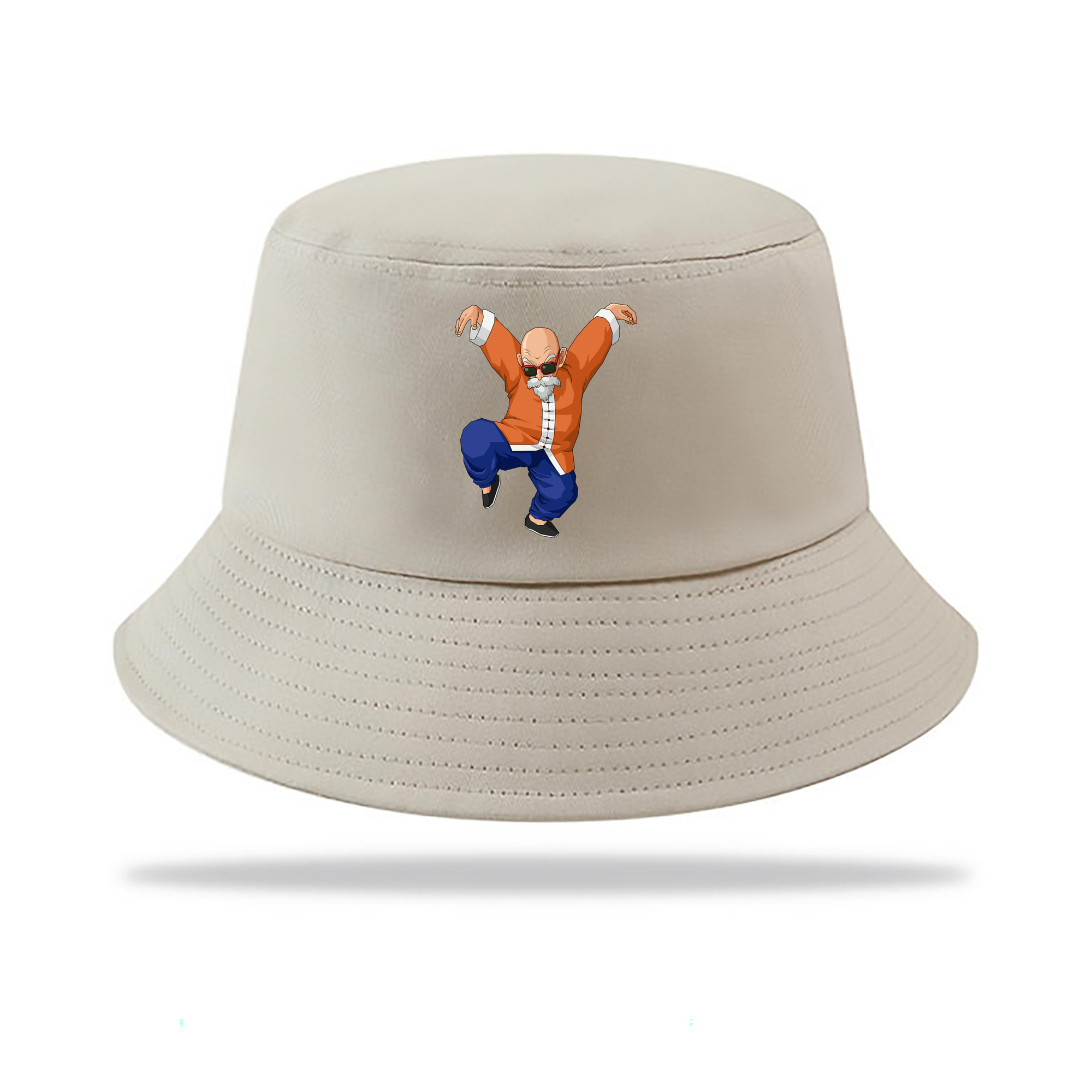 （画像用） ドラゴンボール 亀仙人（かめせんにん） DRAGON BALL Master Roshi Kame Sennin アウトドア日除けバケットハット